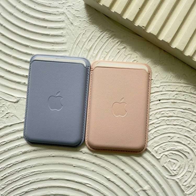 جاکارتی، ولت مگ سیف دار چرمی به همراه آی سی اصلی Wallet MagSafe Leather Place With Original IC (G)