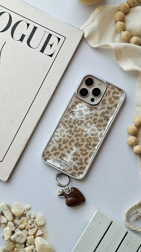 قاب گوشی مدل (00201872 )Gray Leopard (L)