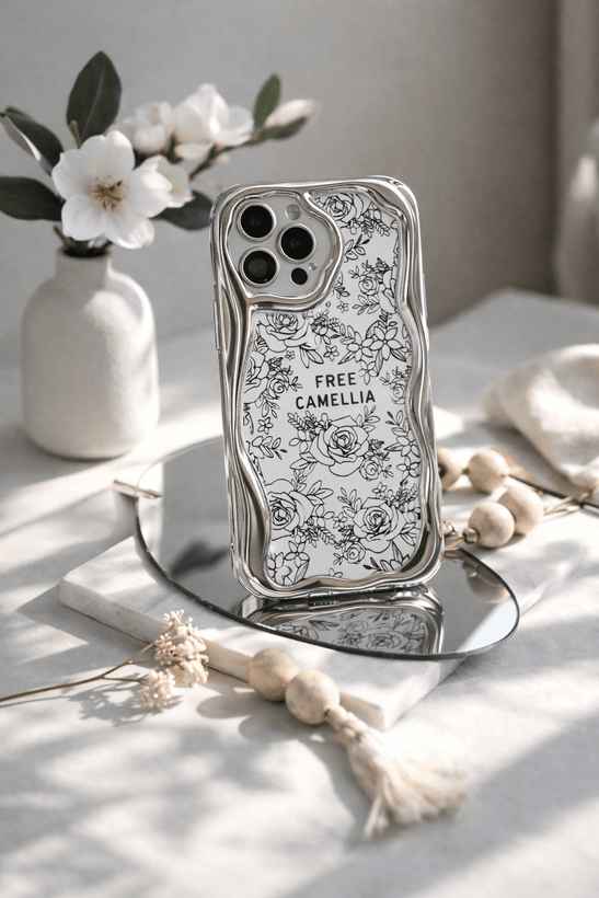 قاب گوشی مدل camellia (00201852) (L)