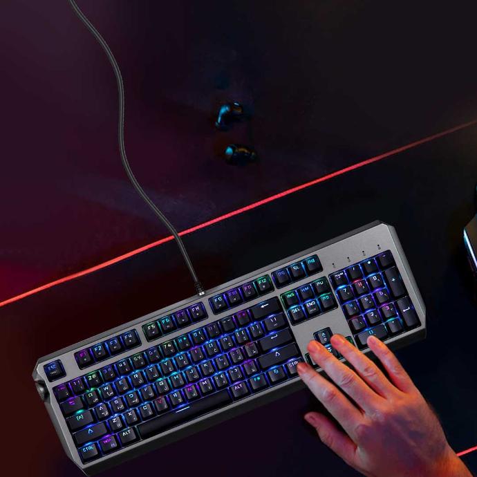 کیبورد Porodo PDX219 Mechanical Gaming Keyboard (G)