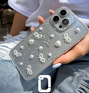 قاب پاپیون مرواریدی برجسته سامسونگ samsung (G)
