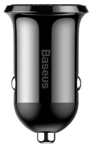 شارژر فندکی بیسوس Baseus Grain Pro Car Charger CCXML-U CCALLP-01 Dual USB 4.8A (E)