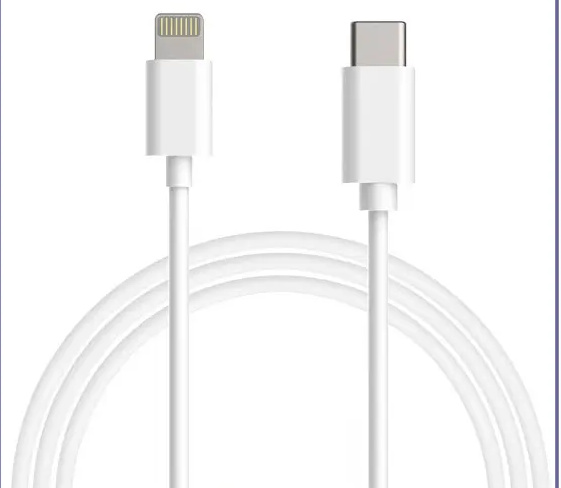 کابل شارژ اصلی آیفون 1 متری  Apple USB-C to Lightning A2561 (E)
