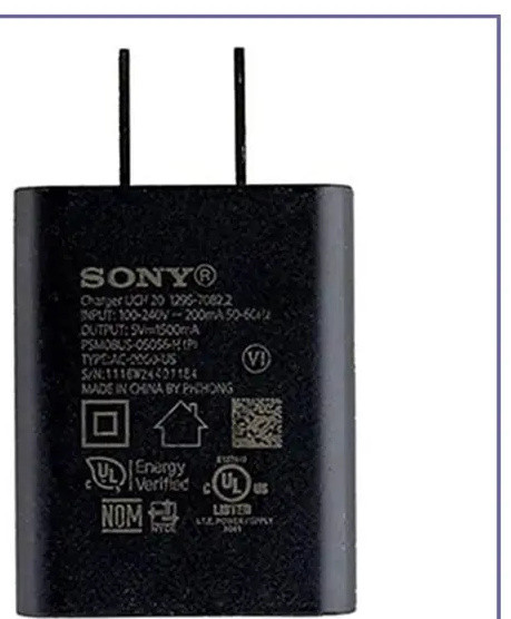 شارژر دیواری اورجینال سونی روکارتنی Sony Charging Adapter AC-0500-JP UCH10 (E)