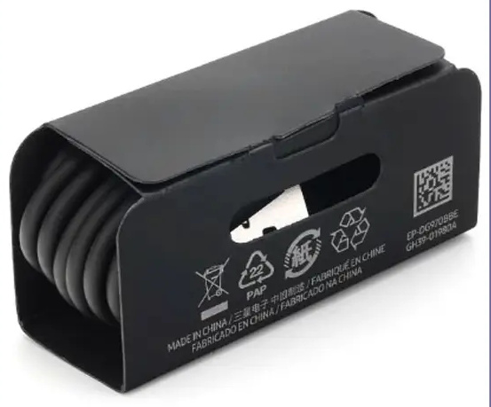 کابل تایپ سی اورجینال سامسونگ Samsung EP-DG970BBE Type-C Cable (E)