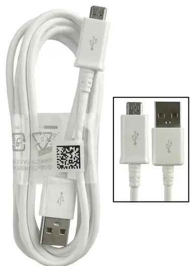 کابل شارژ میکرو USB سامسونگ 1متر SAMSUNG Micro USB Data Cable ECB-DU68WE (E)