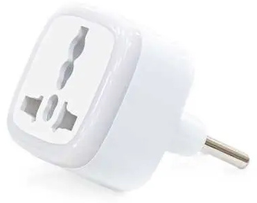 تبدیل سه به دو برق هادرون Hadron HTH-A10-1 Univwrsal/EU Power Plug Adapter (E)