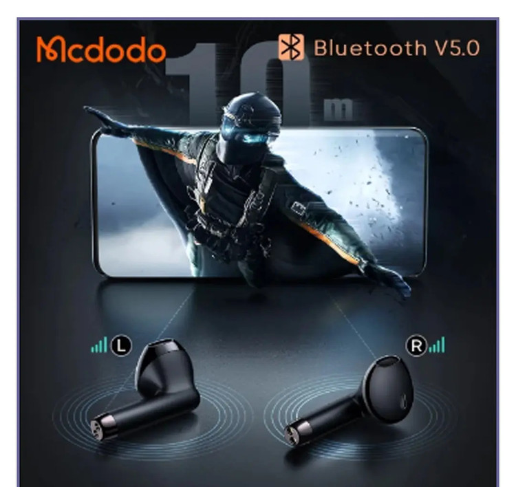 هندزفری بلوتوث مک دودو Mcdodo HP-803 TWS Earbuds Lite (E)