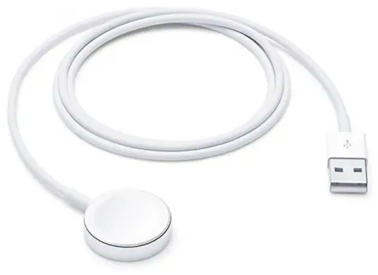 کابل اصلی شارژ مغناطیسی اپل واچ 1 متری Apple Watch Magnetic Charging Cable A1923 (E)