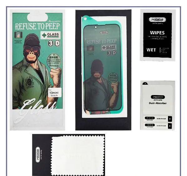 گلس حریم شخصی موکوسون آیفون Mocoson Full Glue Glass Privacy iPhone 12 Pro Max (E)