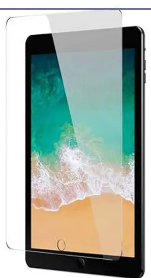 محافظ صفحه شیشه ای تمام صفحه بیسوس Apple iPad 9.7 Baseus 0.3mm Full Tempered Glass SGBL021302 (E)