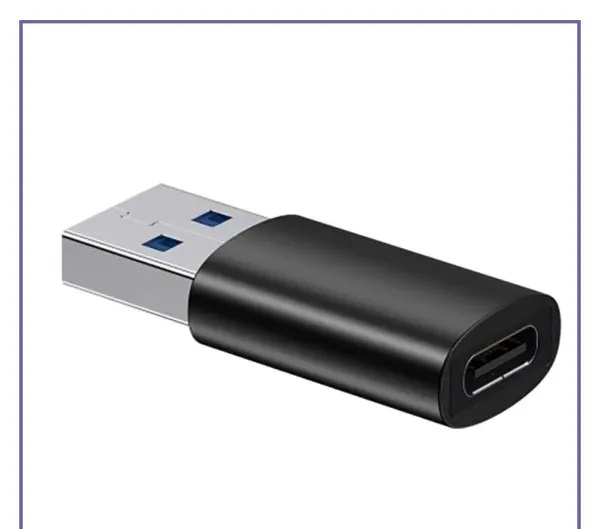 مبدل اوتی جی یو اس بی به تایپ سی بیسوس Baseus Ingenuity Mini OTG Adaptor USB 3.1 to Type C ZJJQ000103 (E)