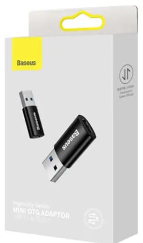 مبدل اوتی جی یو اس بی به تایپ سی بیسوس Baseus Ingenuity Mini OTG Adaptor USB 3.1 to Type C ZJJQ000103 (E)