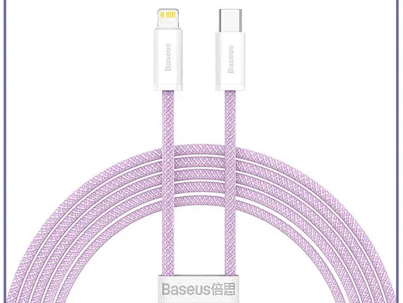 کابل تایپ سی به لایتنینگ Cable USB-C cable for Lightning Baseus Dynamic Series 20W 2m cald000105 (E)