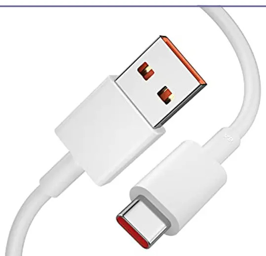 کابل تایپ سی 67وات اورجینال شیامی 1.2متر Xiaomi type-c 67W  L26250007 (E)