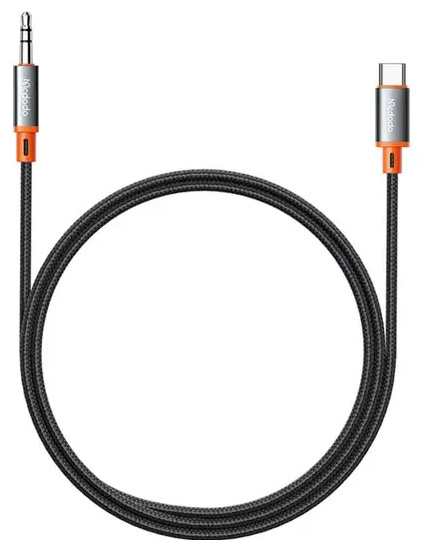 کابل تبدیل تایپسی به جک 3.5 مک دودو Mcdodo CA-0820 Castle Series Type-C to DC3.5 Male Cable (E)