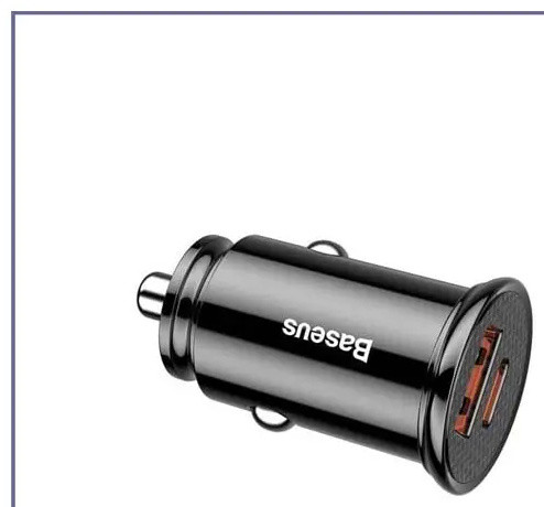 شارژر فندکی فست شارژ خودرو بیسوس Baseus Car Charger Circular Plastic A+C PPS CCALL-YS01 (E)