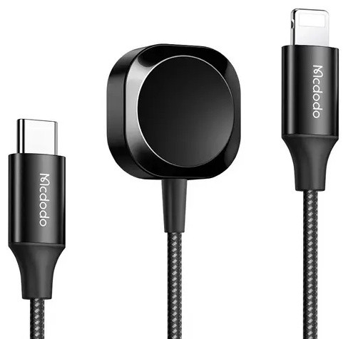 شارژر اپل واچ دو کاره مکدودو Mcdodo 2 In 1 WirelessCharger For Apple Watch & Phone CH-2980 (E)