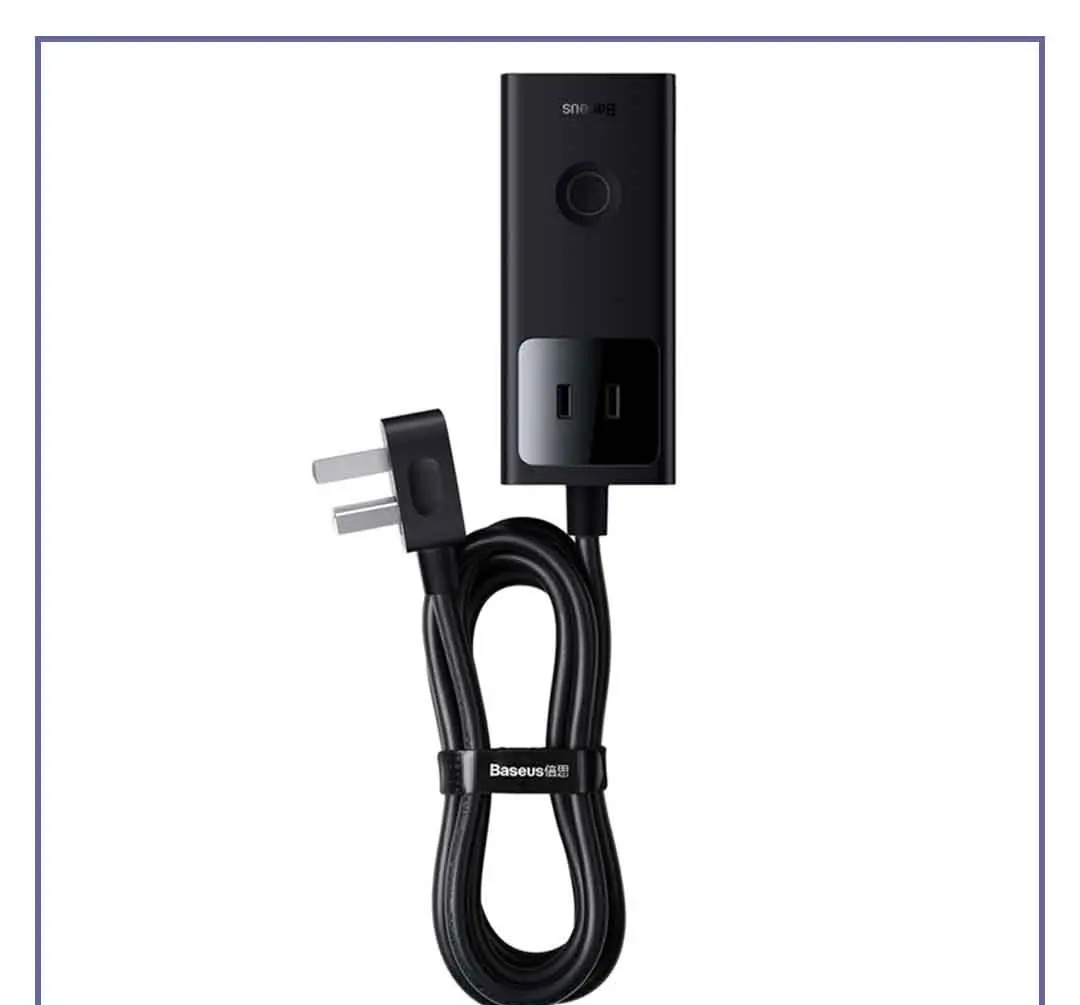 شارژر و چندراهی برق سوپر فست شارژ 30وات بیسوس Baseus PowerCombo 3AC+2U+1C PSLA000102 (E)