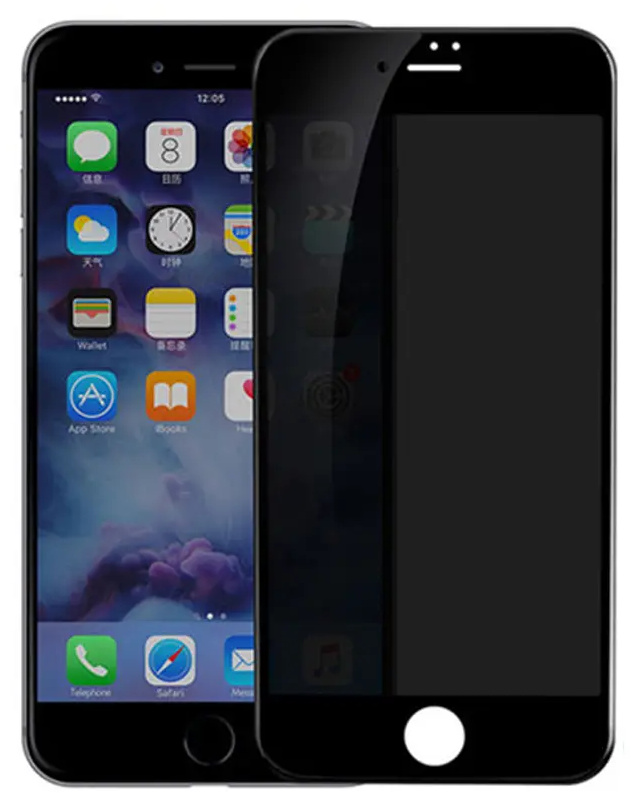 محافظ صفحه نمایش حریم شخصی بولوئو آیفون Blueo HD Anti-Peep Tempered Glass 6B8 6/6S PLUS (E)