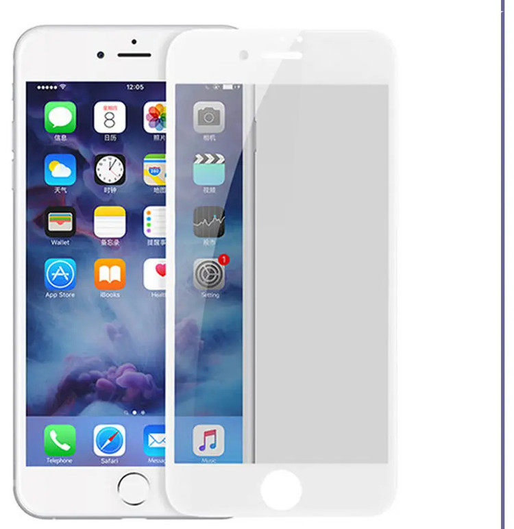 محافظ صفحه نمایش حریم شخصی بولوئو آیفون Blueo HD Anti-Peep Tempered Glass 6B8 6/6S (E)