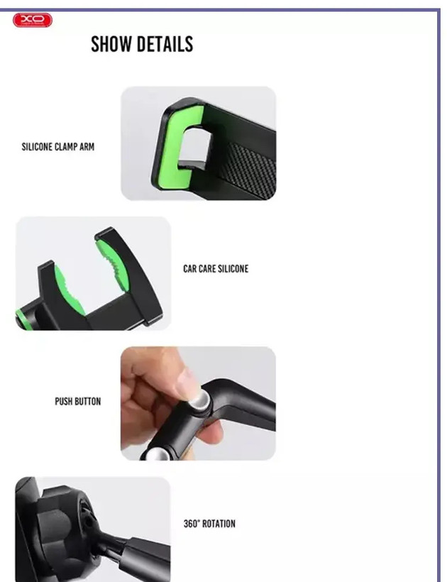 هولدر آینه وسط خودرو ایکس او XO Car Rearview Mirror Bracket Holder C107 (E)