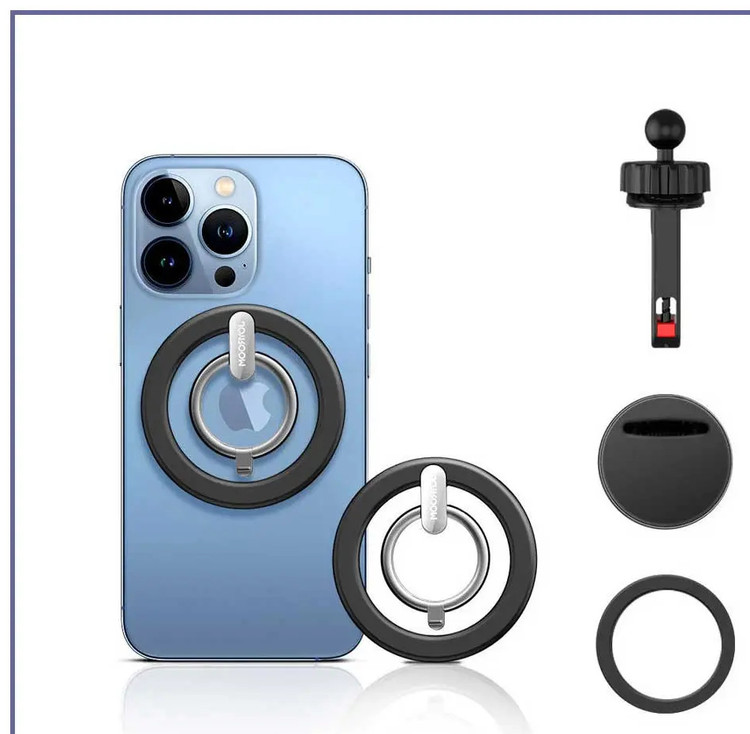 هولدر و رینگ انگشتی جویروم JOYROOM 3IN1 Magnetic Phone Ring Grip JR-ZS294 (E)