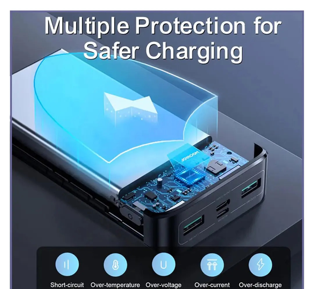 پاوربانک فست شارژ 20000 جویروم Joyroom 22.5W Power Bank JR-QP192 (E)