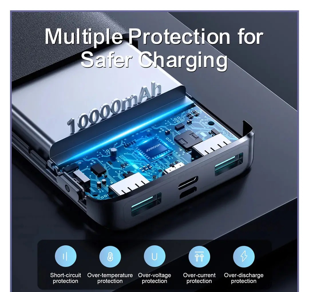 پاوربانک فست شارژ 10000 جویروم Joyroom Super Fast Charge JR-QP191 (E)