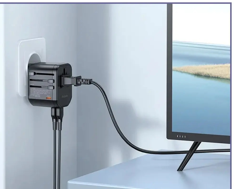 آداپتور دیواری فست شارژ مک دودو Mcdodo 20W PD Fast Charging Universal Travel Adapter CP-3471 (E)