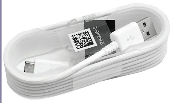 کابل USB به MicroUSB اورجینال پکدار سامسونگ 1.5 متر Samsung ECB-DU4EWE USB to MicroUSB cable (E)