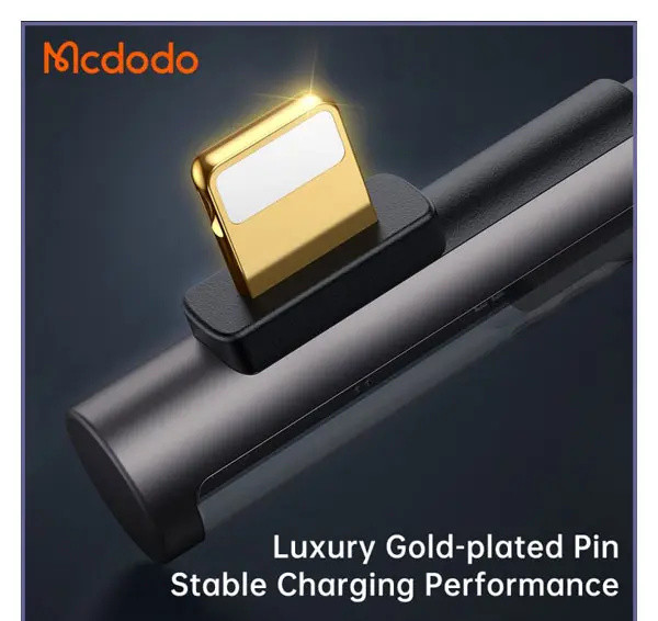 کابل شارژ لایتنینگ 1.2 متری مک دودو Mcdodo Lightning Transparent Data Cable CA-3510 (E)