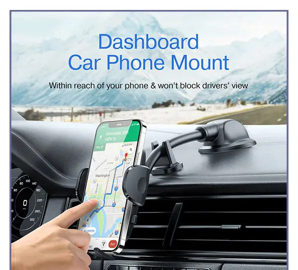هولدر رو داشبوردی جویروم Joyroom Mechanical Car Holder JR-ZS259 (E)