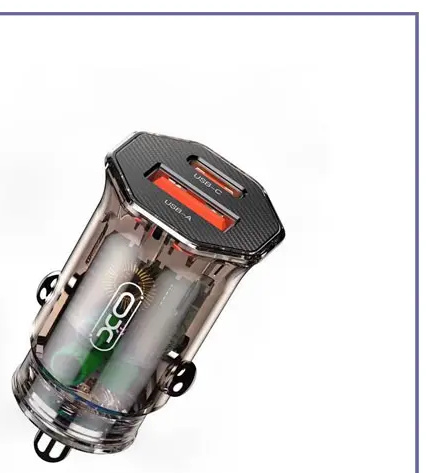 شارژر فندکی دوپورت 33 وات همراه با کابل ایکس او XO-CC50 Car Charger Suit (E)