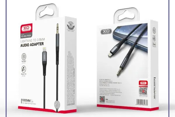 کابل تبدیل لایتنینگ به جک 3.5میلیمتری ایکس او XO-NB-R193A Lightning To 3.5mm Audio Adapter (E)