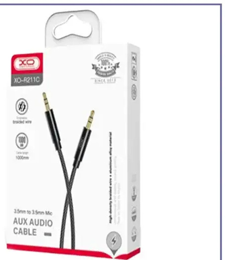 کابل صدا 1 متری ایکس او XO-R211C Aux Audio Cable (E)