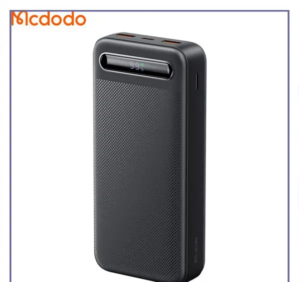 پاوربانک 22.5 وات ظرفیت 20000 مک دودو مدل MCDODO Power Bank Digital Display MC-389 (E)