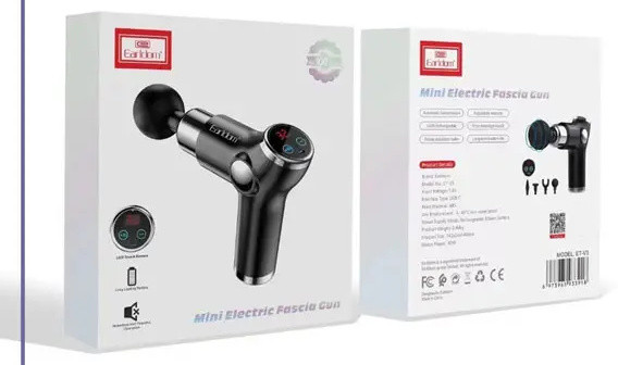 ماساژور تفنگی 30 وات ارلدم EARLDOM Mini Electric Fascia Gun ET-V3 (E)