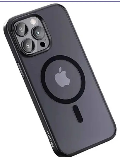 قاب محافظ نیمه شفاف مگ سيف مک دودو Mcdodo Iphone 15 Pro Magnetic Case PC-533 (E)