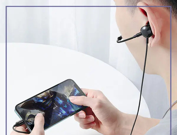 هندزفری سیمی گیمینگ لایتنینگ مک دودو Mcdodo Gaming Lightning Earphone HP-1350 (E)