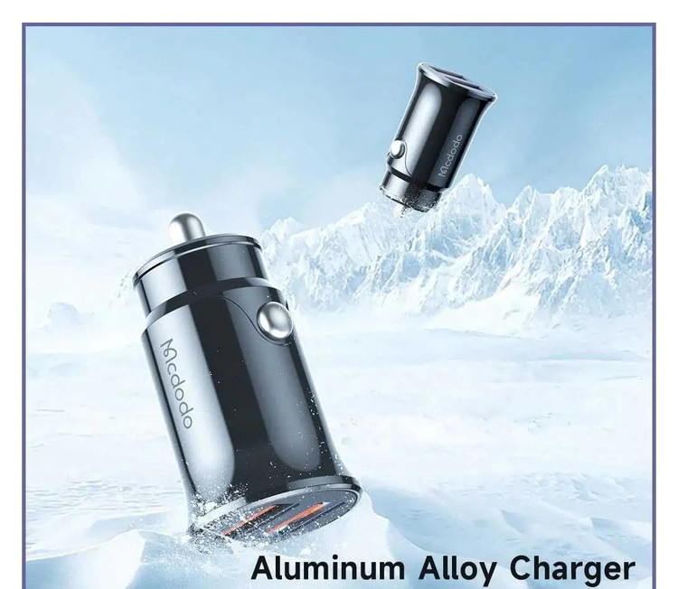 شارژر فندکی دو پورت فست شارژ 12 وات Mcdodo Dual USB Output Car Charger cc-6602 (E)