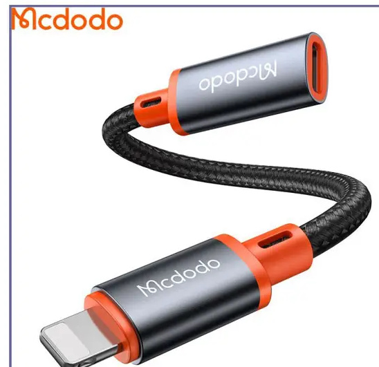 تبدیل تایپ سی به لایتنینگ مک دودو Mcdodo Type-C To Lightning Convertor Cable CA-1440 (E)