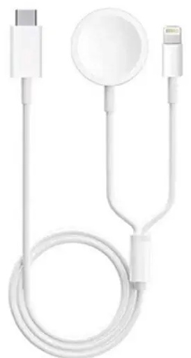 کابل شارژ سریع اپل واچ دوکاره کوتتسی Coteetci IWatch Charger PD Fast Charging Cable 26002 (E)