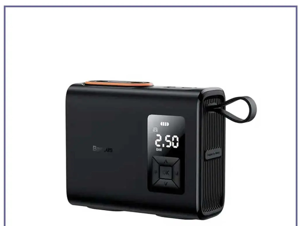 پمپ باد بیسوس Baseus Mega Energy Pump Series Dual Cylinder Wireless Inflator CRNL060001 (E)