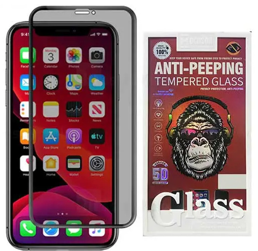 گلس حریم شخصی آیفون Mocoson Full Glue Full Coverage Anti-Peeping Glass Iphone 15 PRO (E)