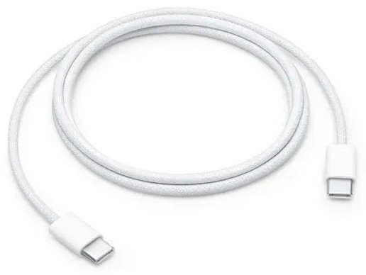 کابل شارژ دو سر تایپ سی 60 وات اصلی اپل 1 متر Apple USB-C 60W Charge Cable A2795 (E)