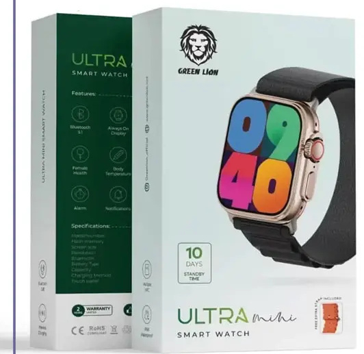 ساعت هوشمند گرین لاین Green Lion Ultra Mini Smart Watch GNSW31 (E)