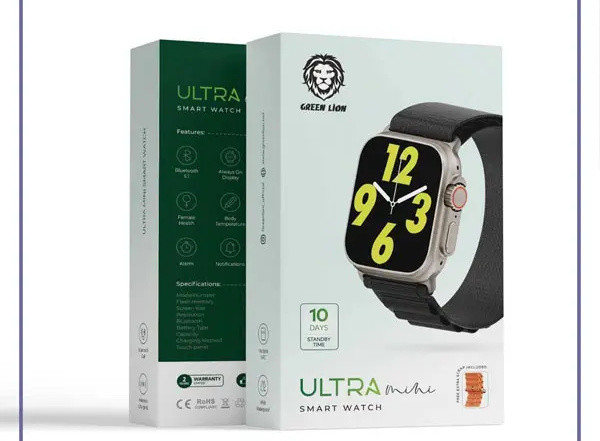 ساعت هوشمند گرین لاین Green Lion Ultra Mini Smart Watch GNSW31 (E)