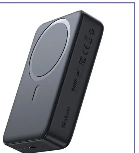 پاوربانک وایرلس مگنتی 20000 مک دودو Mcdodo Magnetic Wireless 20W Power Bank MC-502 (E)