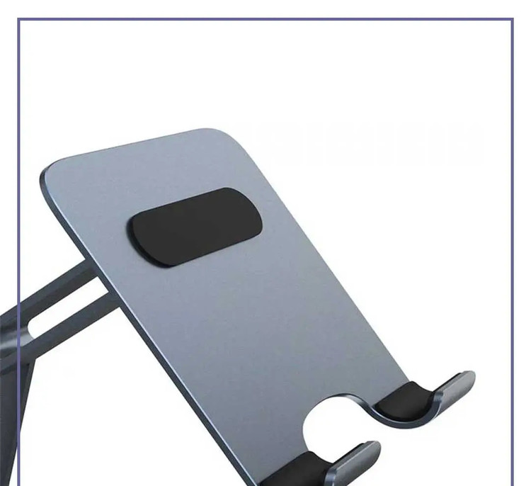 هولدر رومیزی تبلت 360درجه بیسوس Baseus Desktop Biaxial Foldable Metal Stand for tablet B10431801811 (E)